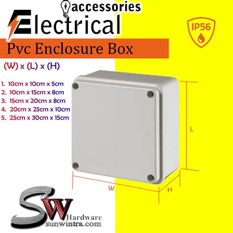 junction box lazada|PVC ENCLOSURE ELECTRICAL JUNCTION BOX .